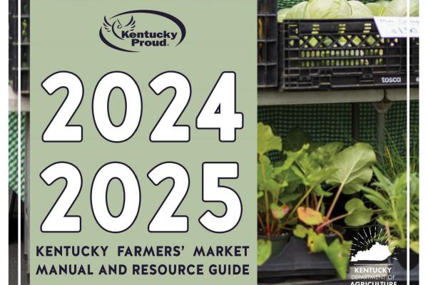 Screen Capture of the 2024-2025 Farmers’ Market Manual & Resource Guide