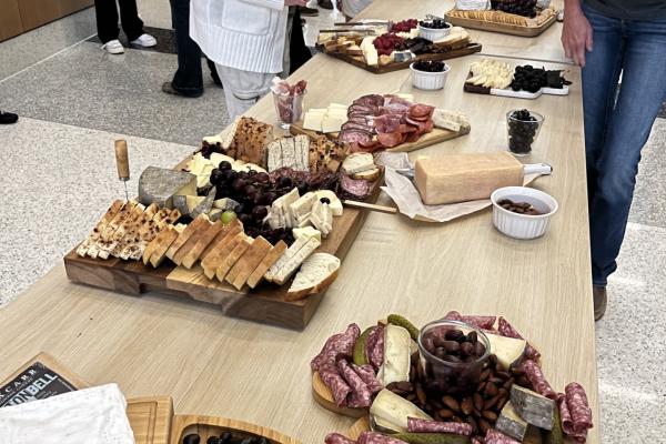 cheese on table