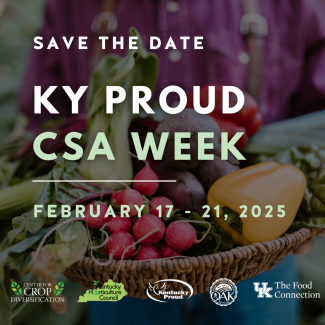 promotional image for KY Proud CSA Week