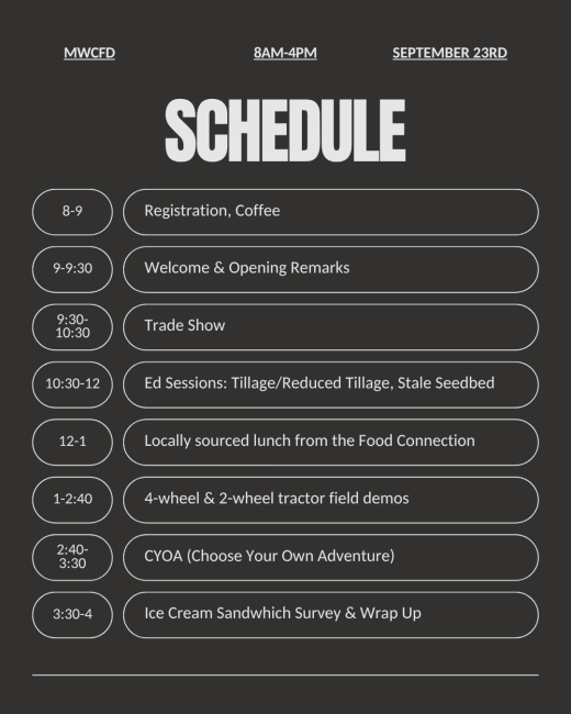 Schedule