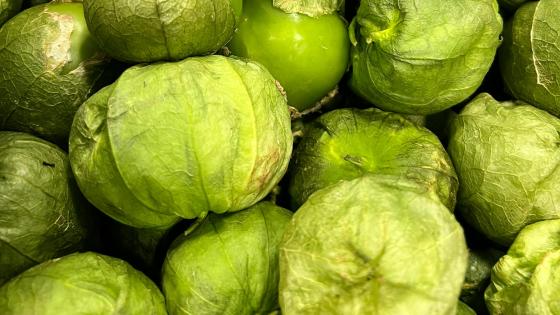 pile of tomatillos